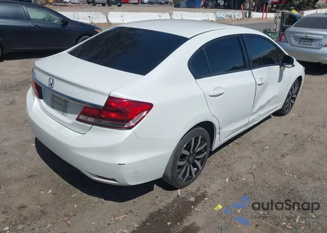 2015 Honda Civic Ex-L z USA, uszkodzony, nr VIN 19XFB2F91FE282090